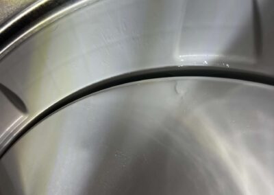 Water leaking inside washer machine was witnessed during our Shield Home Watch Service Call