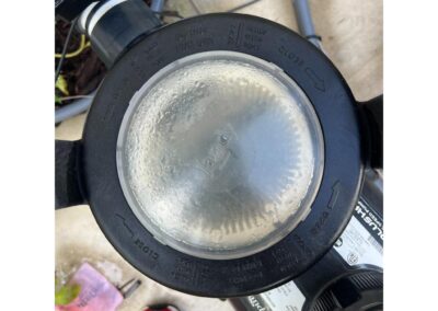 Pool & Spa pump lost its prime due to a damaged pipe in Lakewood Ranch Country Club East was identified during our Shield Home Watch Service Call