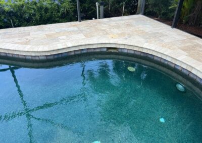 Low pool level with no rain in sight at River Strand in Heritage Harbour was identified during our Shield Home Watch Service Call