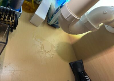 Leaking Sink Drain Pipe in River Strand Golf and Country Club in Heritage Harbour was identified during our Shield Home Watch Service Call