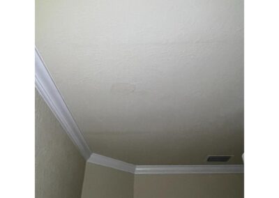 Ceiling Staining after Heavy Rains in River Strand Golf and Country Club in Heritage Harbour was identified during our Shield Home Watch Service Call