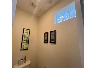 Ceiling Staining after Heavy Rains in Lakewood Ranch Country Club was identified during our Shield Home Watch Service Call