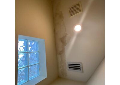 Ceiling Staining after Heavy Rains in Lakewood Ranch Country Club was identified during our Shield Home Watch Service Call