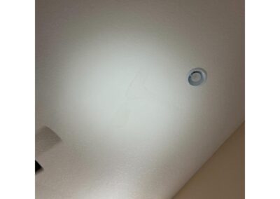 Roof Tile Damage & Ceiling Staining after Heavy Rains in Esplanade Golf and Country Club at Lakewood Ranch was identified during our Shield Home Watch Service Call