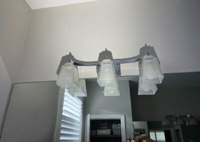 Bathroom vanity light stopped working in the primary bathroom in GreyHawk Landing in was identified during our Shield Home Watch Service Call