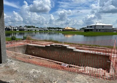 Weekly new construction photos taken at Sapphire Point at Lakewood Ranch was photographed during our Shield Home Watch Service Call