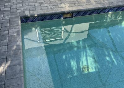 The pool level was below the skimmer port even after heavy rains was caught during our Shield Home Watch Service Call in The Ridge at Crossing Creek in Bradenton Florida.